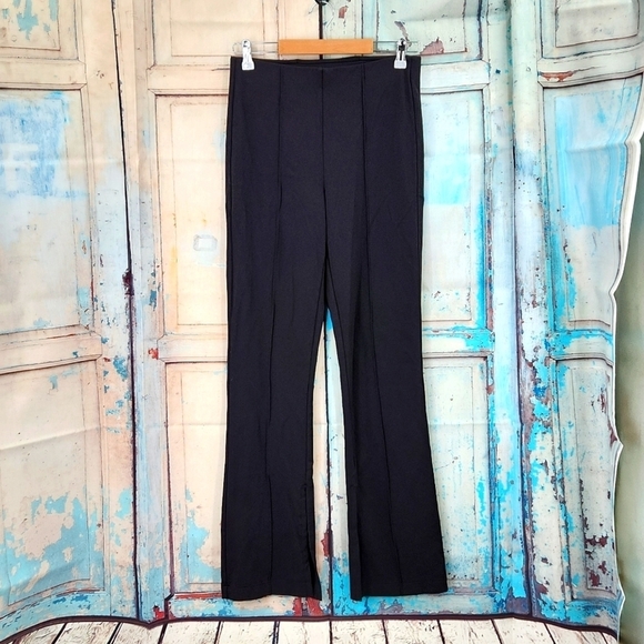 Athleta Greenwich Side Split Flared Legging Pants - Picture 2 of 10